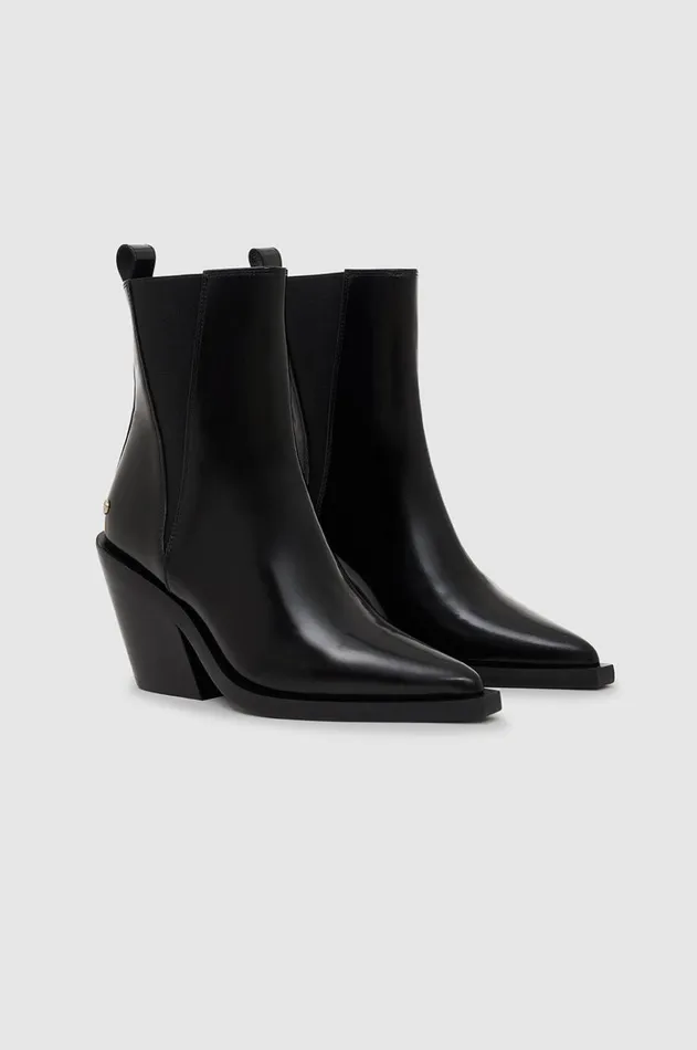 Boots Women ANINE BING Bekah Boots 8211 HighShine Black