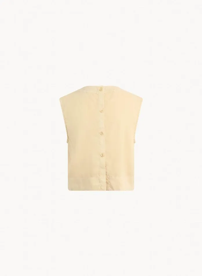 Boxy Button Back Top 8211 Summer Khaki Women Bella Dahl Sleeveless Boxy Button Back Top 8211 Summer Khaki Women Bella Dahl Sleeveless