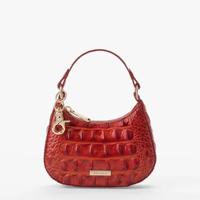 Brahmin Clip Ons and Keychains Lollie Radiant Red 8211 Women