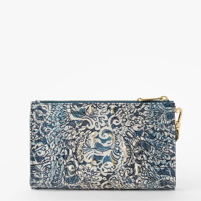 Brahmin Clutches Daisy Blue Filigree Melbourne 8211 Women Brahmin Clutches Daisy Blue Filigree Melbourne 8211 Women