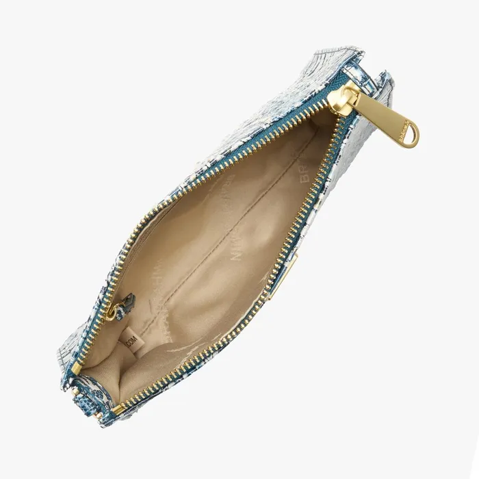 Brahmin Clutches Daisy Blue Filigree Melbourne 8211 Women Brahmin Clutches Daisy Blue Filigree Melbourne 8211 Women