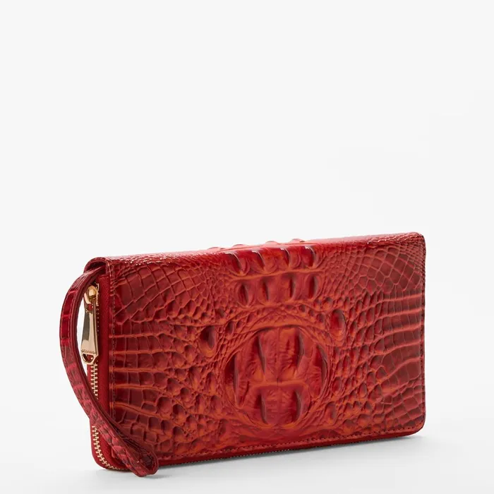 Brahmin Clutches Skyler Radiant Red 8211 Women Brahmin Clutches Skyler Radiant Red 8211 Women