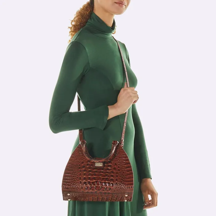 Brahmin Satchels Adrian Heavenly Blue Lumeria 8211 Women
