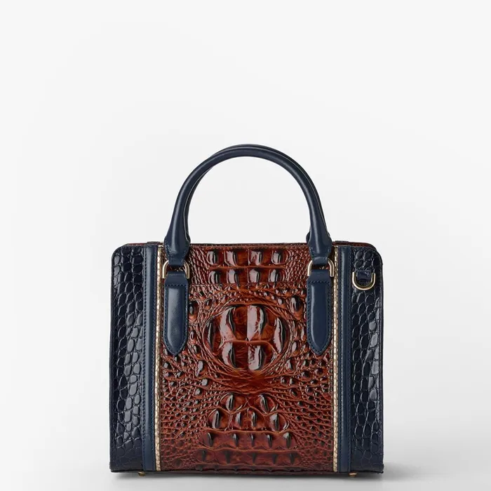 Brahmin Satchels Cami Navy Vesper 8211 Women Brahmin Satchels Cami Navy Vesper 8211 Women