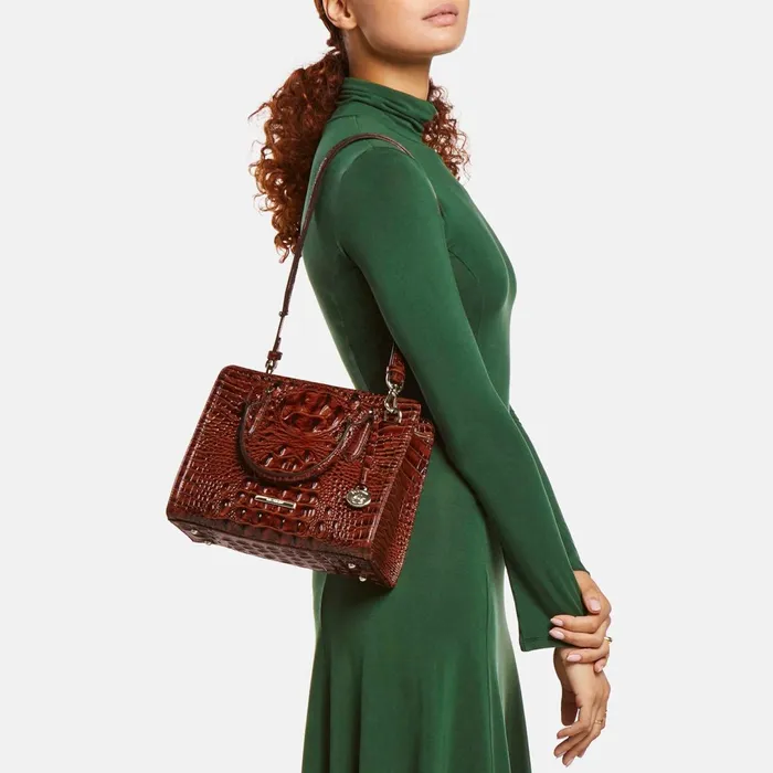 Brahmin Satchels Cami Timeless Taupe Ombre Melbourne 8211 Women