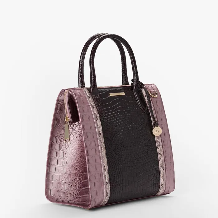 Brahmin Satchels Caroline Mellow Rose Jessamine 8211 Women Brahmin Satchels Caroline Mellow Rose Jessamine 8211 Women