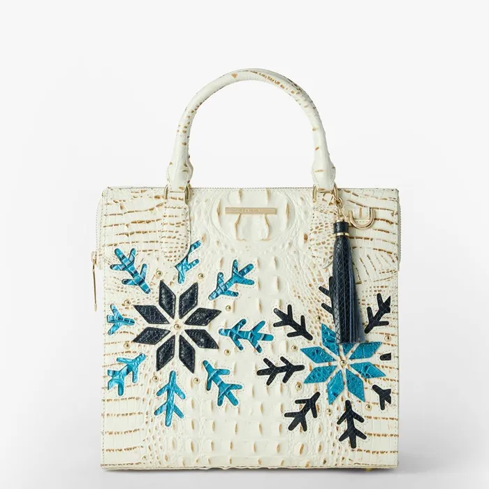 Brahmin Satchels Caroline Snowball Snowdrift 8211 Women