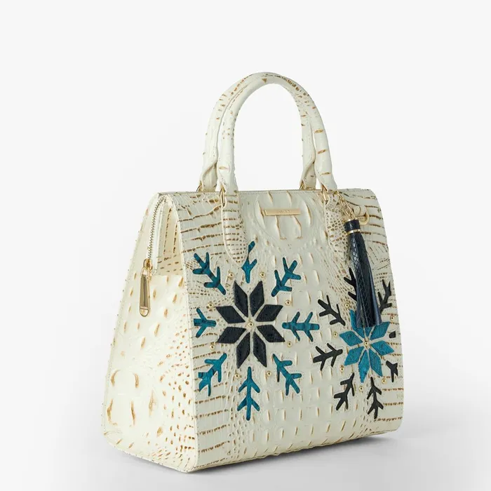 Brahmin Satchels Caroline Snowball Snowdrift 8211 Women Brahmin Satchels Caroline Snowball Snowdrift 8211 Women