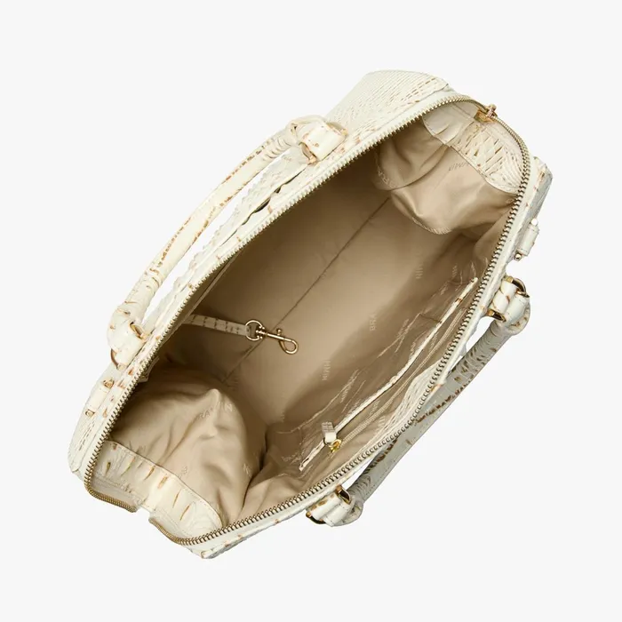 Brahmin Satchels Caroline Snowball Snowdrift 8211 Women Brahmin Satchels Caroline Snowball Snowdrift 8211 Women