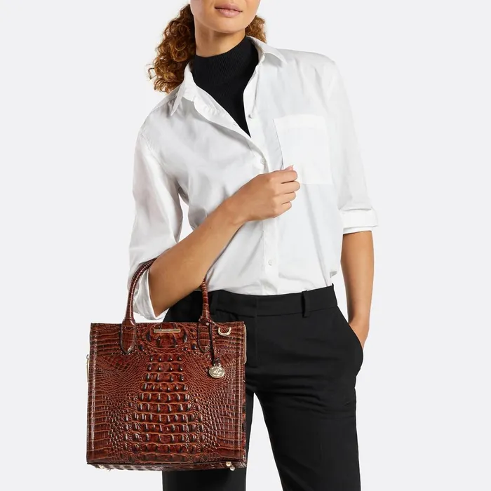 Brahmin Satchels Caroline Snowball Snowdrift 8211 Women Brahmin Satchels Caroline Snowball Snowdrift 8211 Women