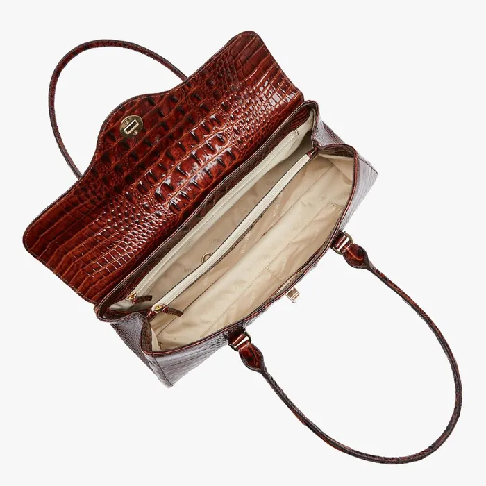 Brahmin Satchels Dayan Pecan Melbourne 8211 Women Brahmin Satchels Dayan Pecan Melbourne 8211 Women