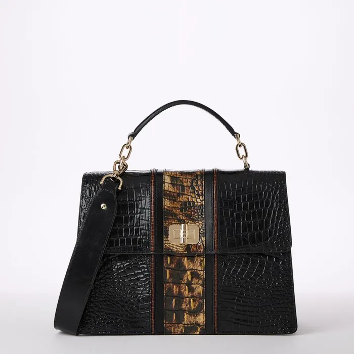 Brahmin Satchels Hallie Untamed Kairos 8211 Women