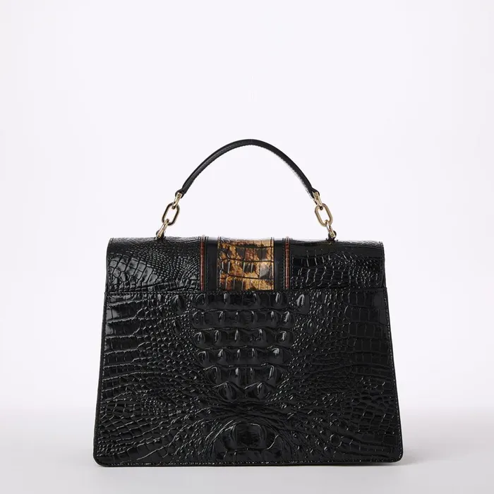 Brahmin Satchels Hallie Untamed Kairos 8211 Women Brahmin Satchels Hallie Untamed Kairos 8211 Women