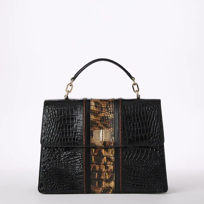 Brahmin Satchels Hallie Untamed Kairos 8211 Women Brahmin Satchels Hallie Untamed Kairos 8211 Women