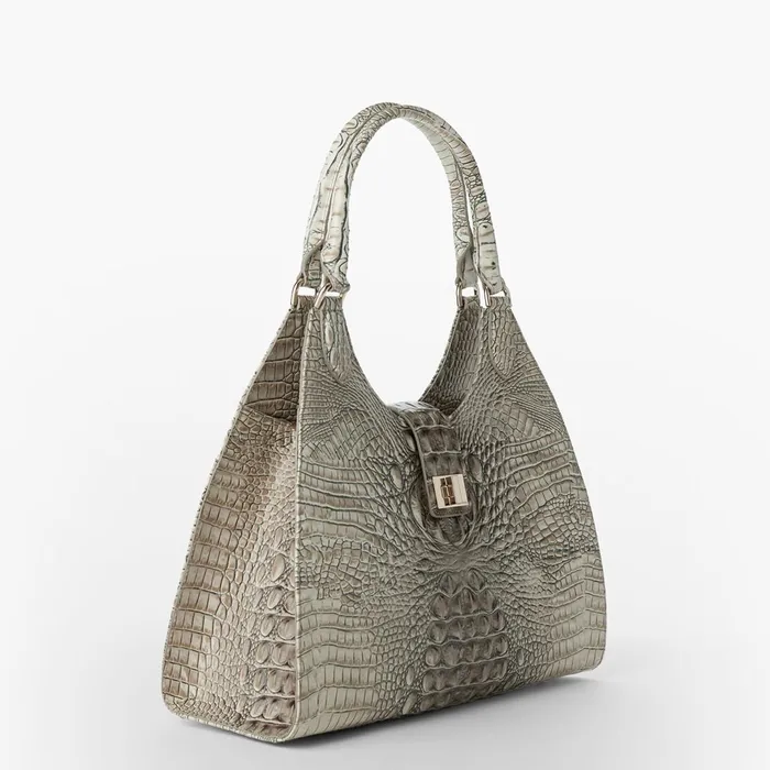Brahmin Satchels Large Adrian Timeless Taupe Ombre Melbourne 8211 Women