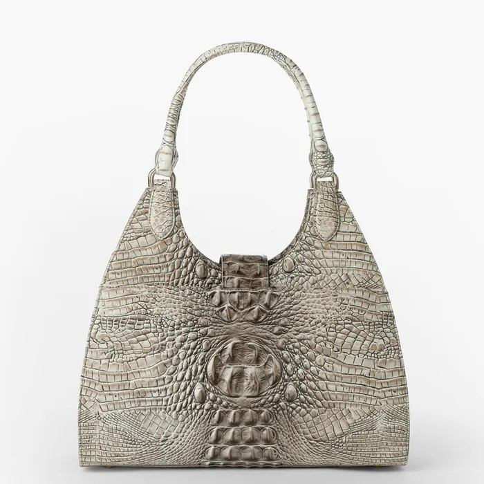 Brahmin Satchels Large Adrian Timeless Taupe Ombre Melbourne 8211 Women