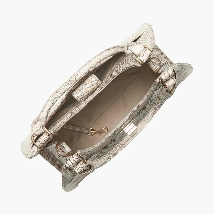 Brahmin Satchels Large Adrian Timeless Taupe Ombre Melbourne 8211 Women