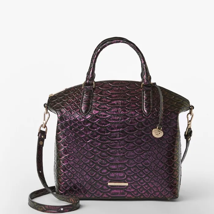 Brahmin Satchels Large Duxbury Satchel Passion Purple Excelsior 8211 Women Brahmin Satchels Large Duxbury Satchel Passion Purple Excelsior 8211 Women