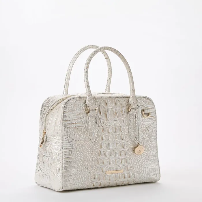 Brahmin Satchels Marissa Ivory Dream 8211 Women Brahmin Satchels Marissa Ivory Dream 8211 Women