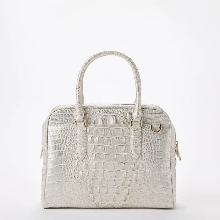 Brahmin Satchels Marissa Ivory Dream 8211 Women Brahmin Satchels Marissa Ivory Dream 8211 Women