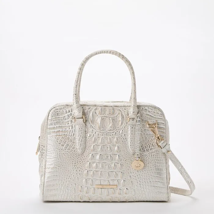 Brahmin Satchels Marissa Ivory Dream 8211 Women Brahmin Satchels Marissa Ivory Dream 8211 Women