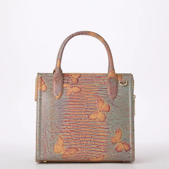 Brahmin Satchels Small Caroline Mandarin Orange Heatwave 8211 Women Brahmin Satchels Small Caroline Mandarin Orange Heatwave 8211 Women