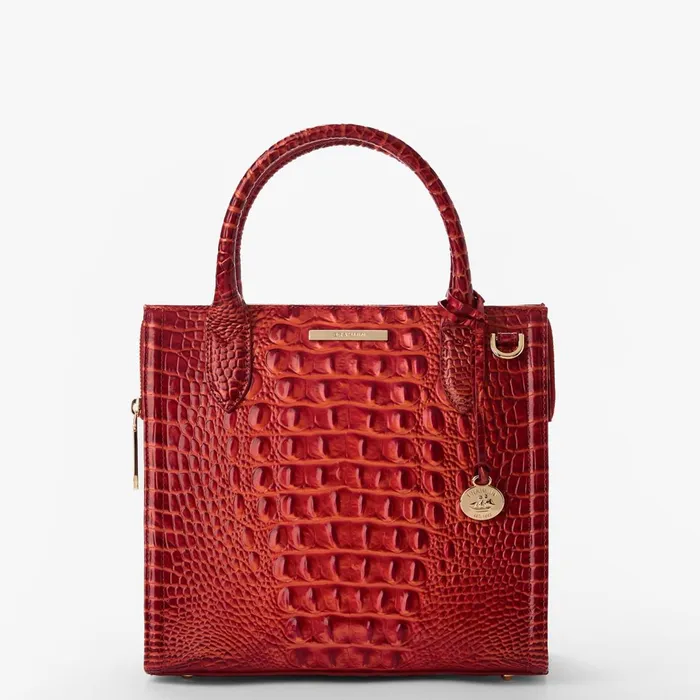 Brahmin Satchels Small Caroline Radiant Red 8211 Women