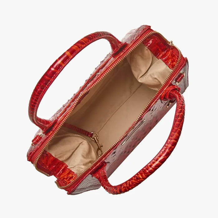 Brahmin Satchels Small Caroline Radiant Red 8211 Women