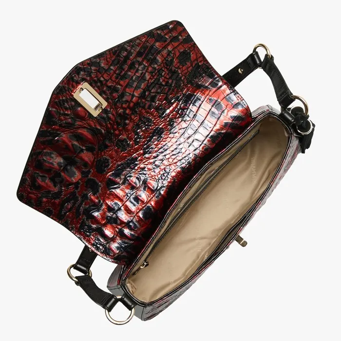 Brahmin Shoulder Bags Nerida Red Leopardess 8211 Women