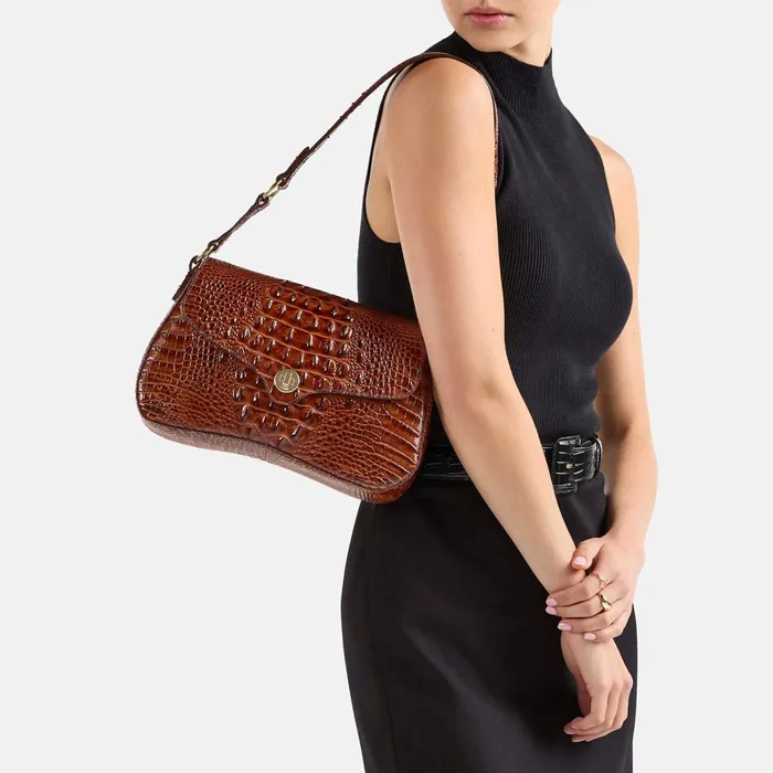 Brahmin Shoulder Bags Nerida Red Leopardess 8211 Women