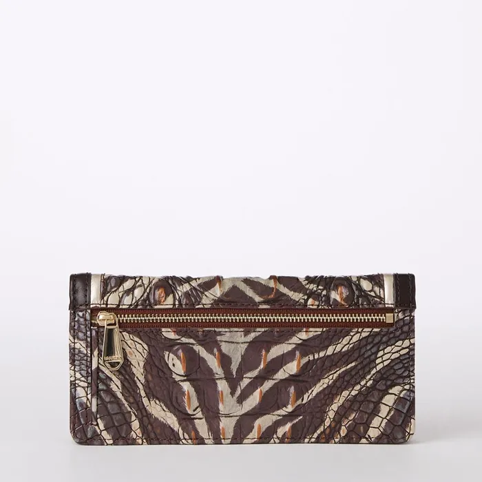 Brahmin Wallets and Wristlets Ady Wallet Coffee Bengal 8211 Women Brahmin Wallets and Wristlets Ady Wallet Coffee Bengal 8211 Women