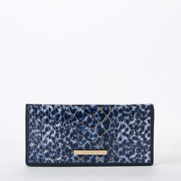 Brahmin Wallets and Wristlets Ady Wallet Navy Meadowport 8211 Women