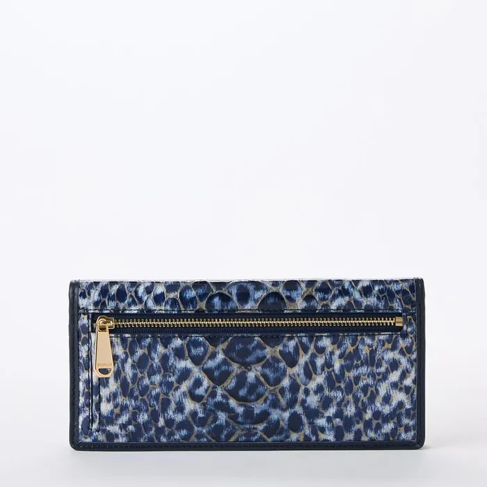 Brahmin Wallets and Wristlets Ady Wallet Navy Meadowport 8211 Women Brahmin Wallets and Wristlets Ady Wallet Navy Meadowport 8211 Women