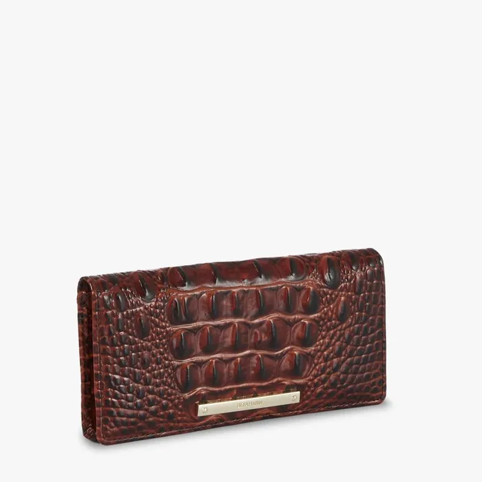 Brahmin Wallets and Wristlets Ady Wallet Pecan Melbourne 8211 Women Brahmin Wallets and Wristlets Ady Wallet Pecan Melbourne 8211 Women