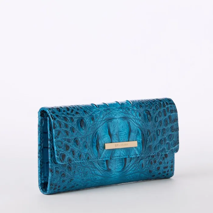 Brahmin Wallets and Wristlets Cordelia Wallet Vibrant Azure 8211 Women Brahmin Wallets and Wristlets Cordelia Wallet Vibrant Azure 8211 Women