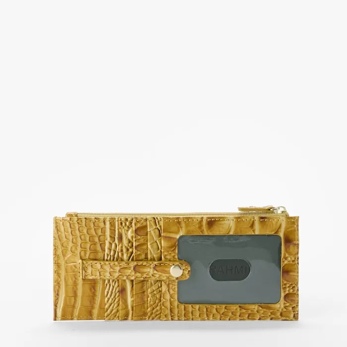 Brahmin Wallets and Wristlets Credit Card Wallet Golden Rod Ombre 8211 Women Brahmin Wallets and Wristlets Credit Card Wallet Golden Rod Ombre 8211 Women