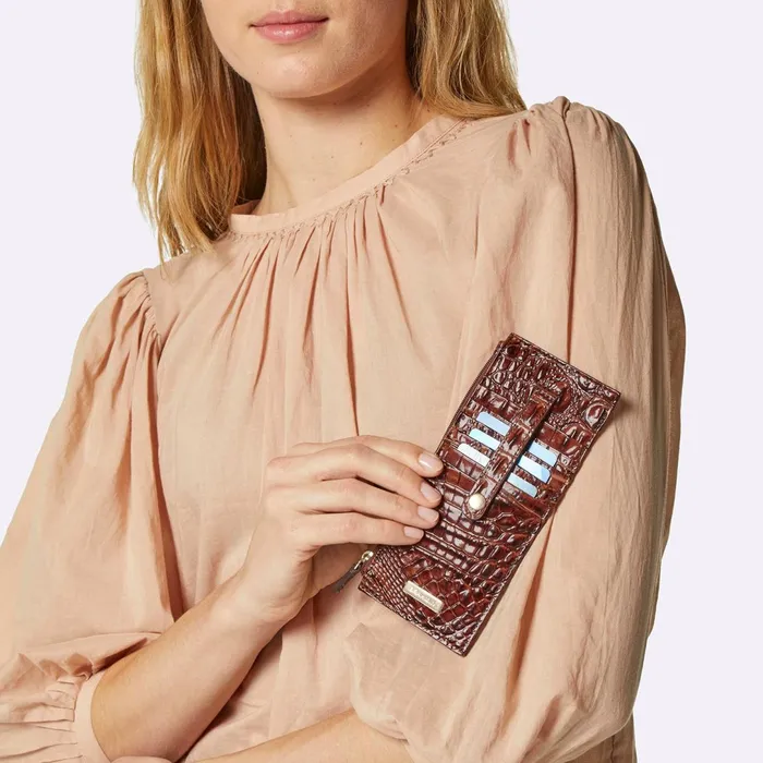 Brahmin Wallets and Wristlets Credit Card Wallet Voltage Violet 8211 Women Brahmin Wallets and Wristlets Credit Card Wallet Voltage Violet 8211 Women