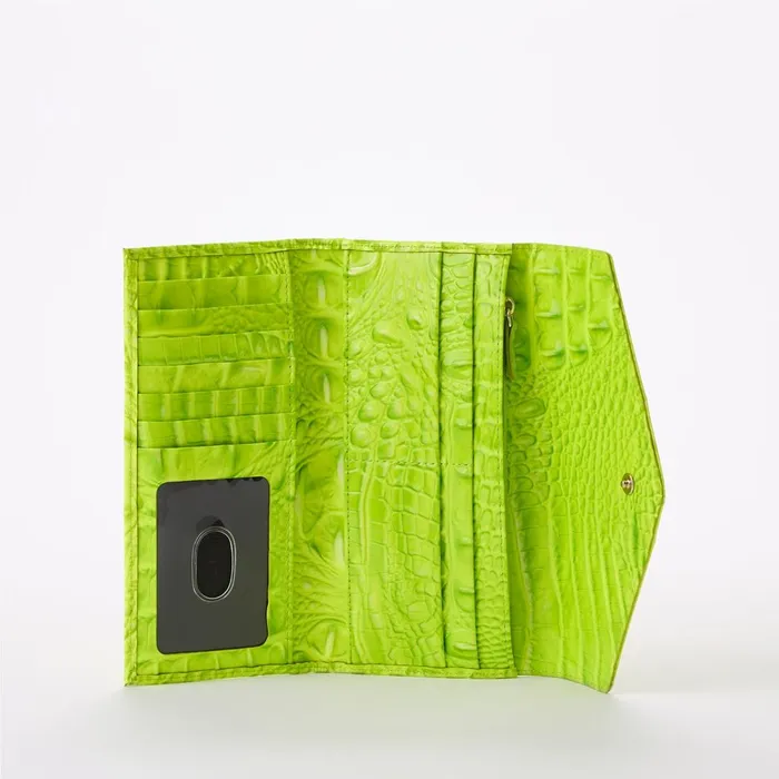 Brahmin Wallets and Wristlets Veronica Limelight Ombre 8211 Women Brahmin Wallets and Wristlets Veronica Limelight Ombre 8211 Women