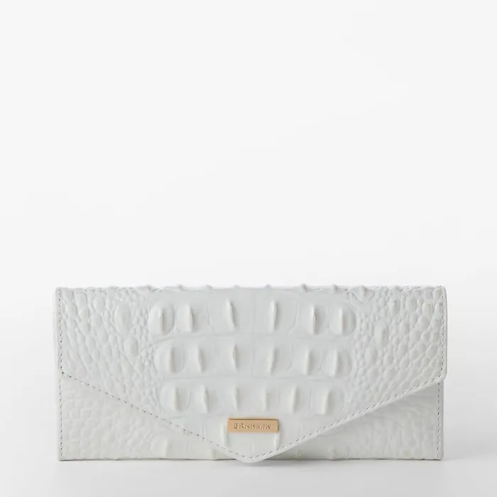 Brahmin Wallets and Wristlets Veronica Sea Salt White Melbourne 8211 Women