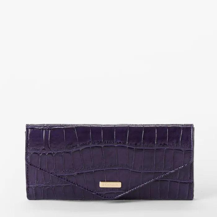 Brahmin Wallets and Wristlets Veronica Voltage Violet Sirona 8211 Women