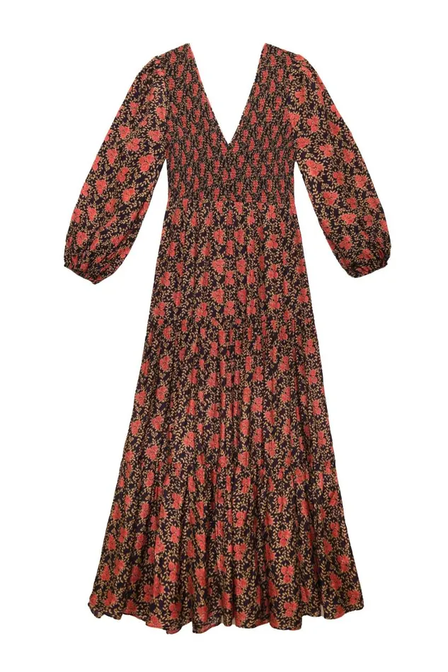 Brooke Rennie Rose Navy Women RIXO Dresses Brooke Rennie Rose Navy Women RIXO Dresses