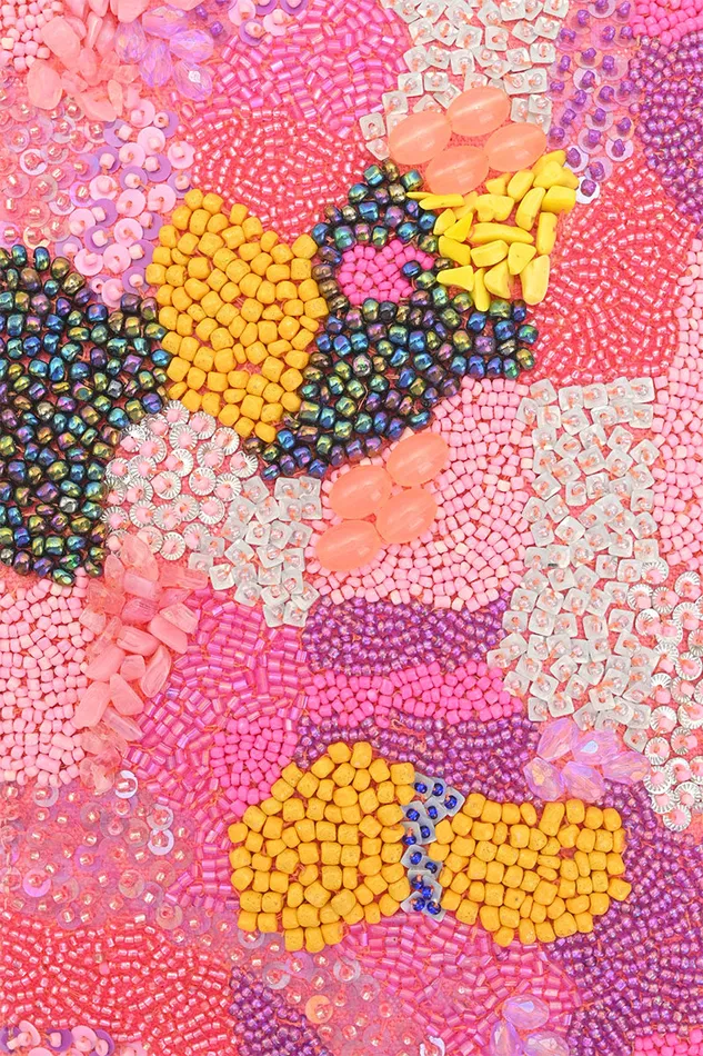 Bubblegum Pop Beaded Shoulder Bag Bubblegum Pop Beaded Shoulder Bag