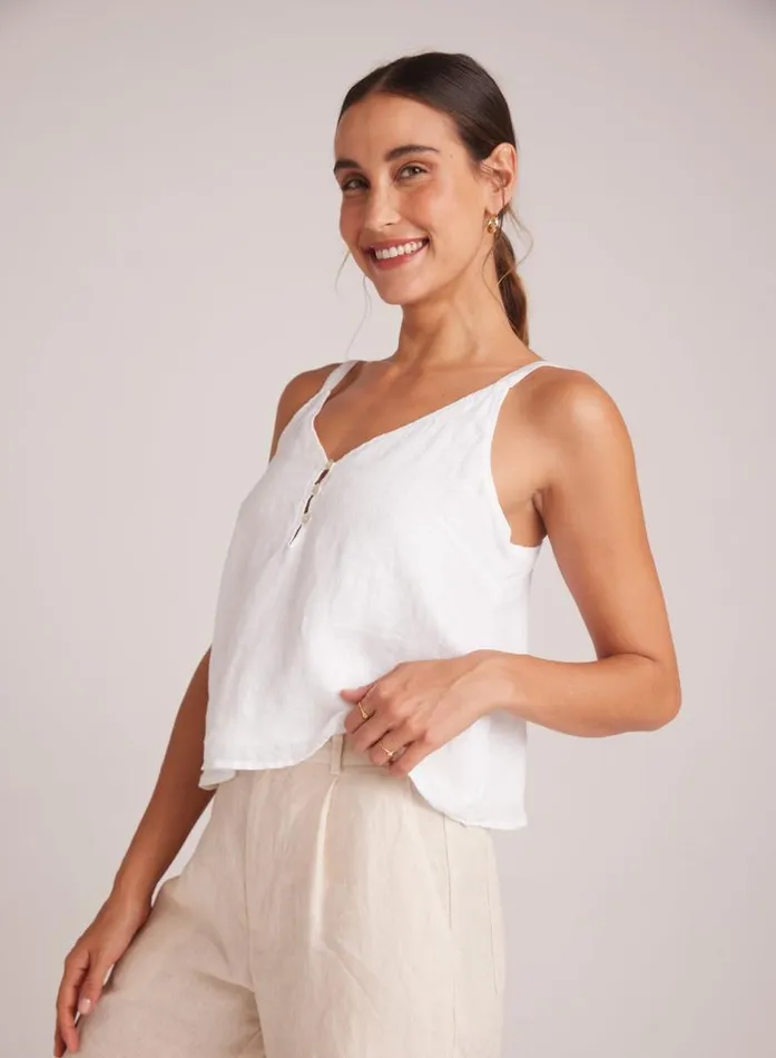 Button Front Cami 8211 White Women Bella Dahl Sleeveless Button Front Cami 8211 White Women Bella Dahl Sleeveless
