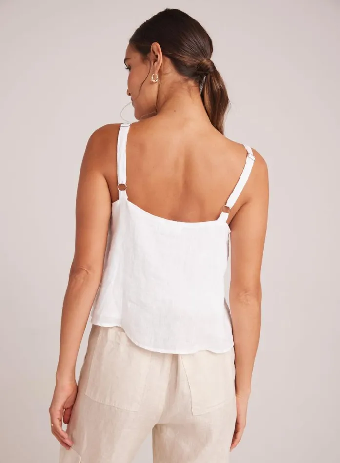 Button Front Cami 8211 White Women Bella Dahl Sleeveless Button Front Cami 8211 White Women Bella Dahl Sleeveless