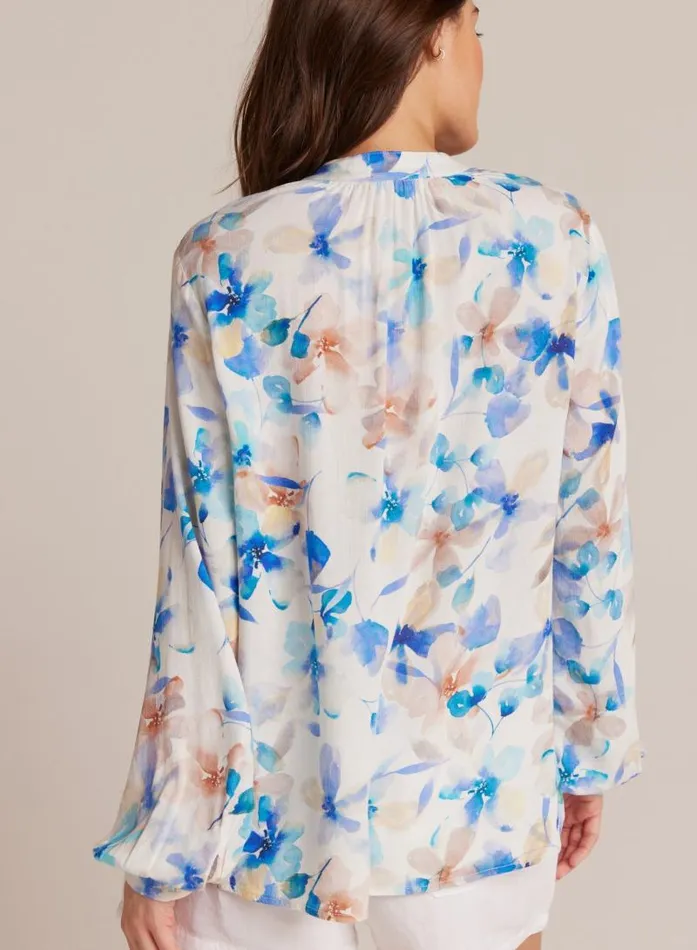 Button Loop Front Shirt 8211 Malibu Floral Print Women Bella Dahl Button Down Button Loop Front Shirt 8211 Malibu Floral Print Women Bella Dahl Button Down
