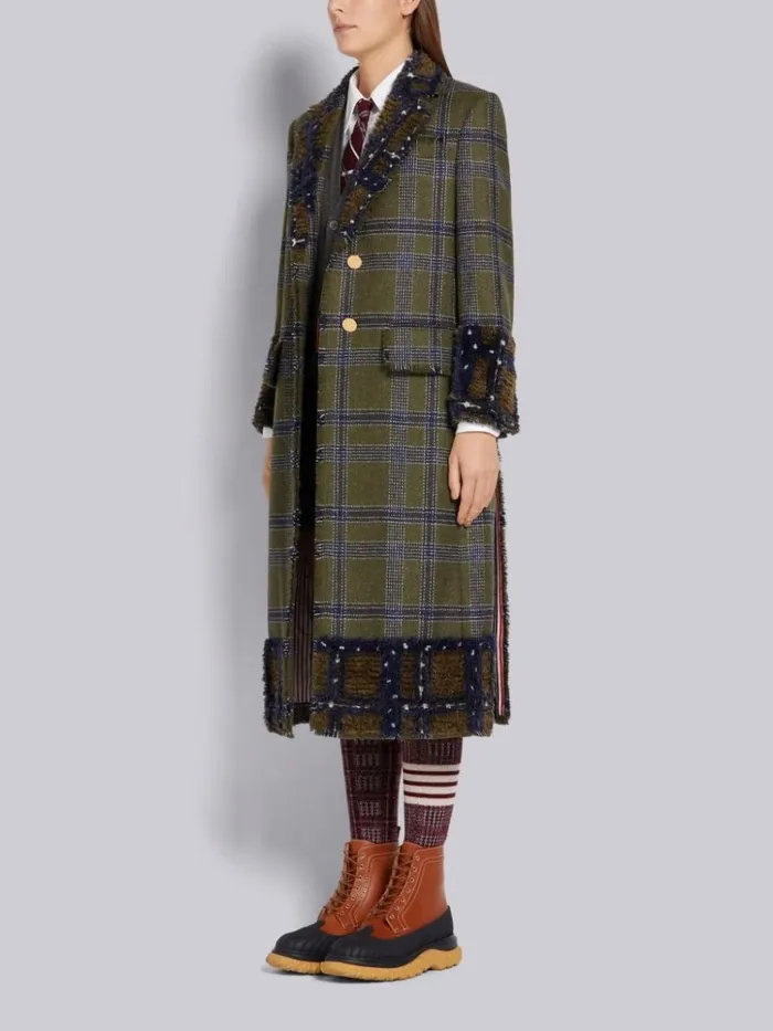 Calf Leather Rubber Sole Longwing Duck Boot Camel Women Thom Browne Boots