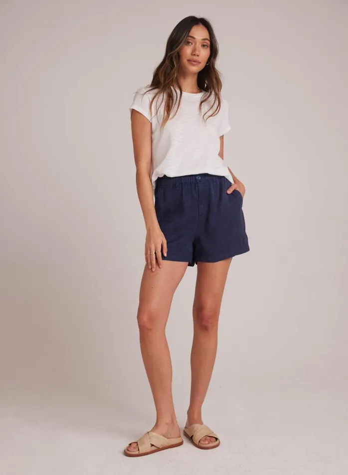 Callie Ruffle Short 8211 Brazilian Navy Women Bella Dahl Shorts