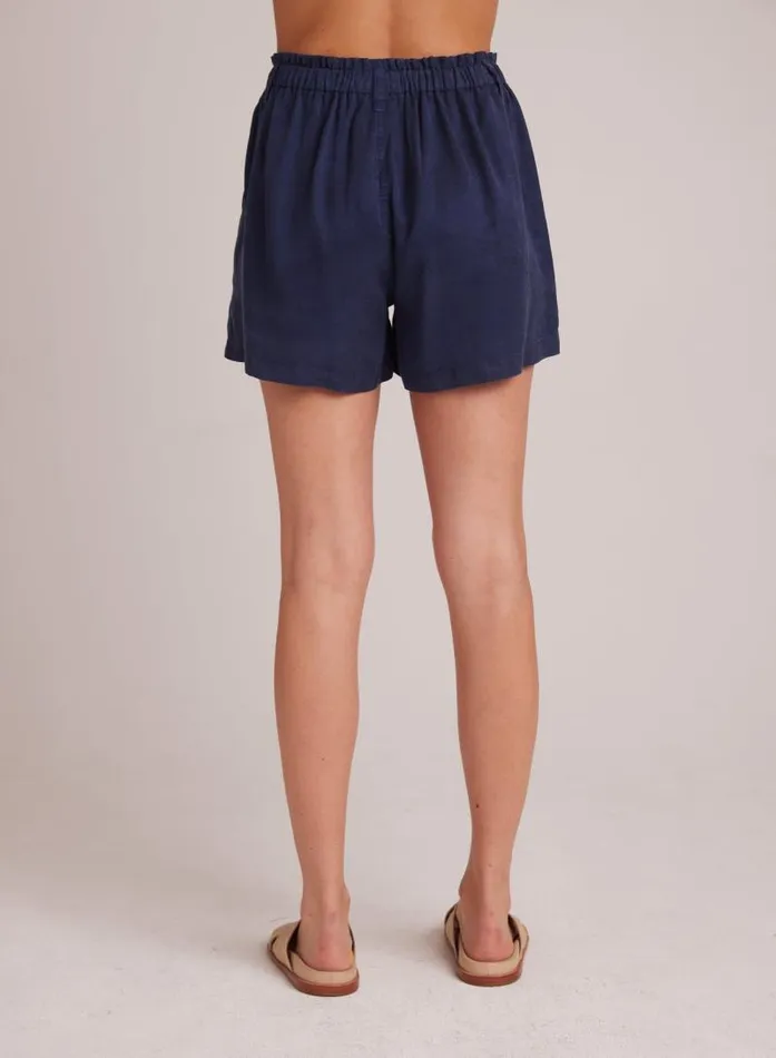 Callie Ruffle Short 8211 Brazilian Navy Women Bella Dahl Shorts Callie Ruffle Short 8211 Brazilian Navy Women Bella Dahl Shorts