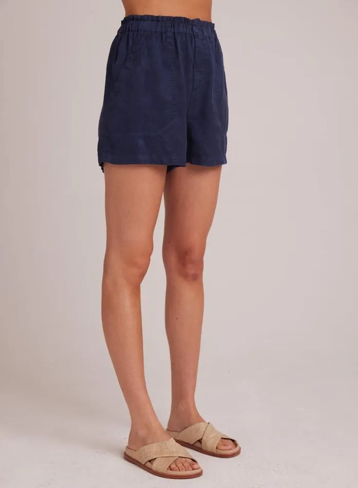 Callie Ruffle Short 8211 Brazilian Navy Women Bella Dahl Shorts Callie Ruffle Short 8211 Brazilian Navy Women Bella Dahl Shorts