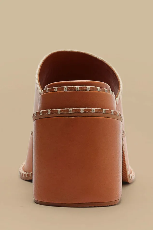 Camel Wedge Mule Sandal Women FARM Rio Sandals